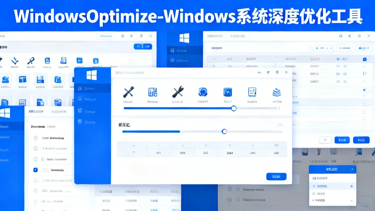 WindowsOptimize-Windows系统深度优化工具