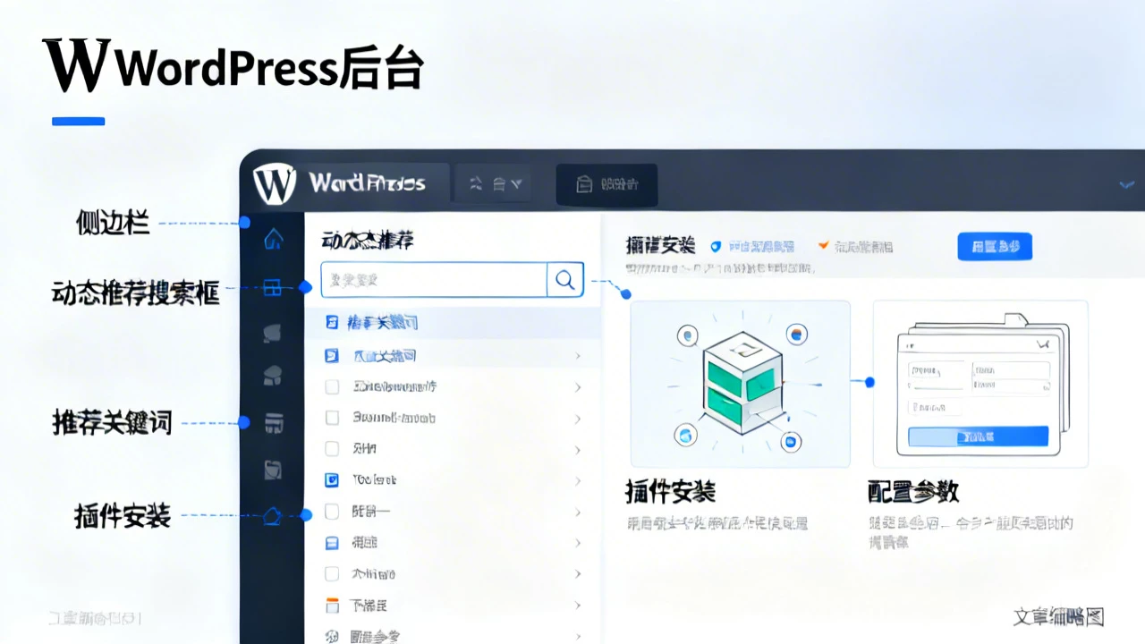 如何在WordPress网站添加带动态推荐功能的侧边栏搜索框？